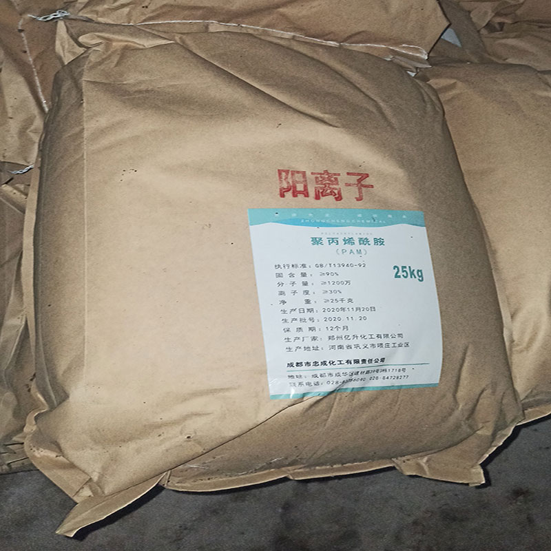 Water Treatment Chemical Flocculatn with The Lowest Price Cationic Polyacrylamide (CPAM)