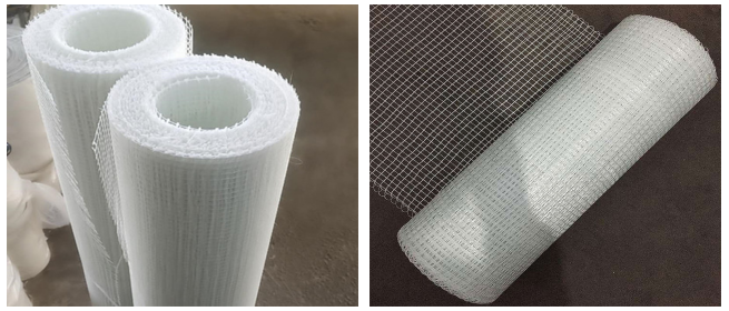 Glass fiber gridding cloth