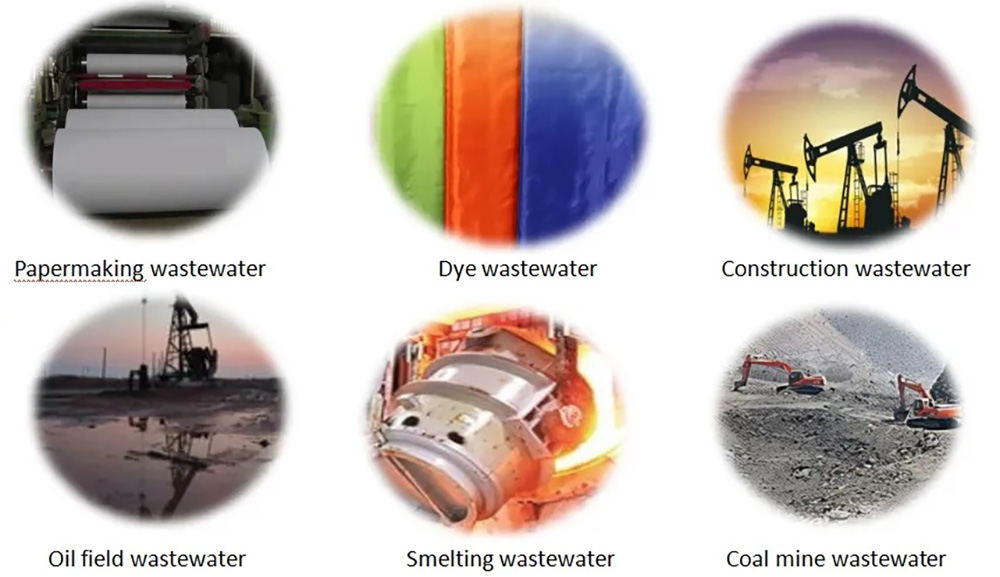 Application of the Cationic polyacrylamide