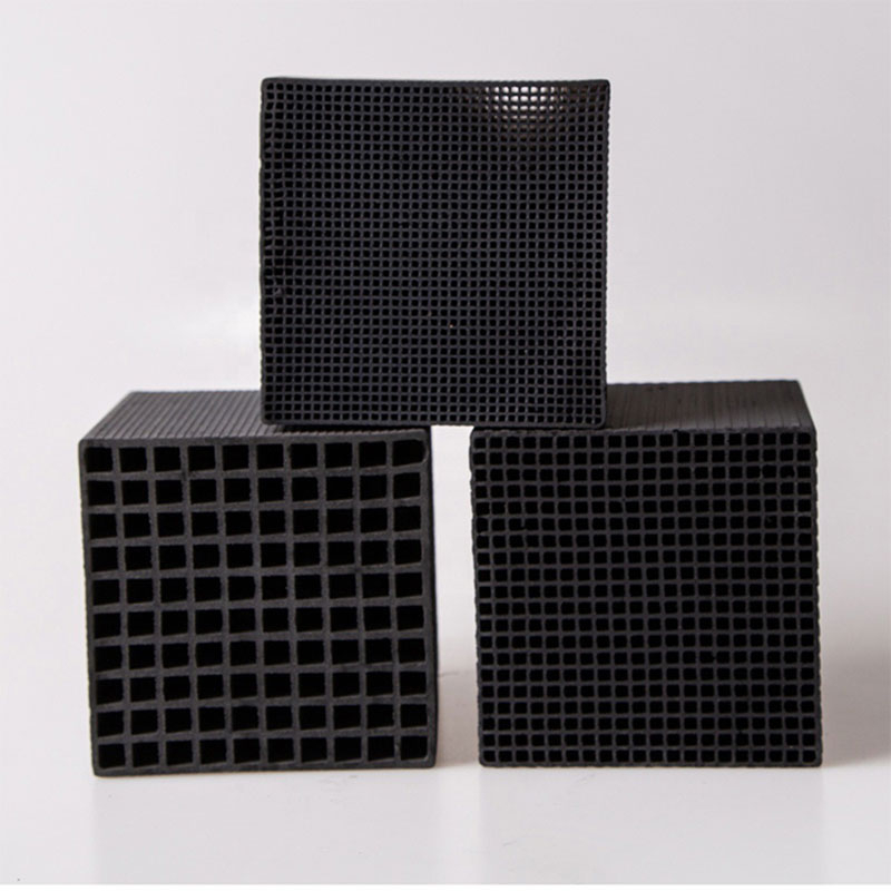 High Adsorption Filter Coal Based Water Resistant Honeycomb Activated Carbon For Air Purification